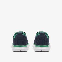 Hoop Run Kid Navy Synthetic