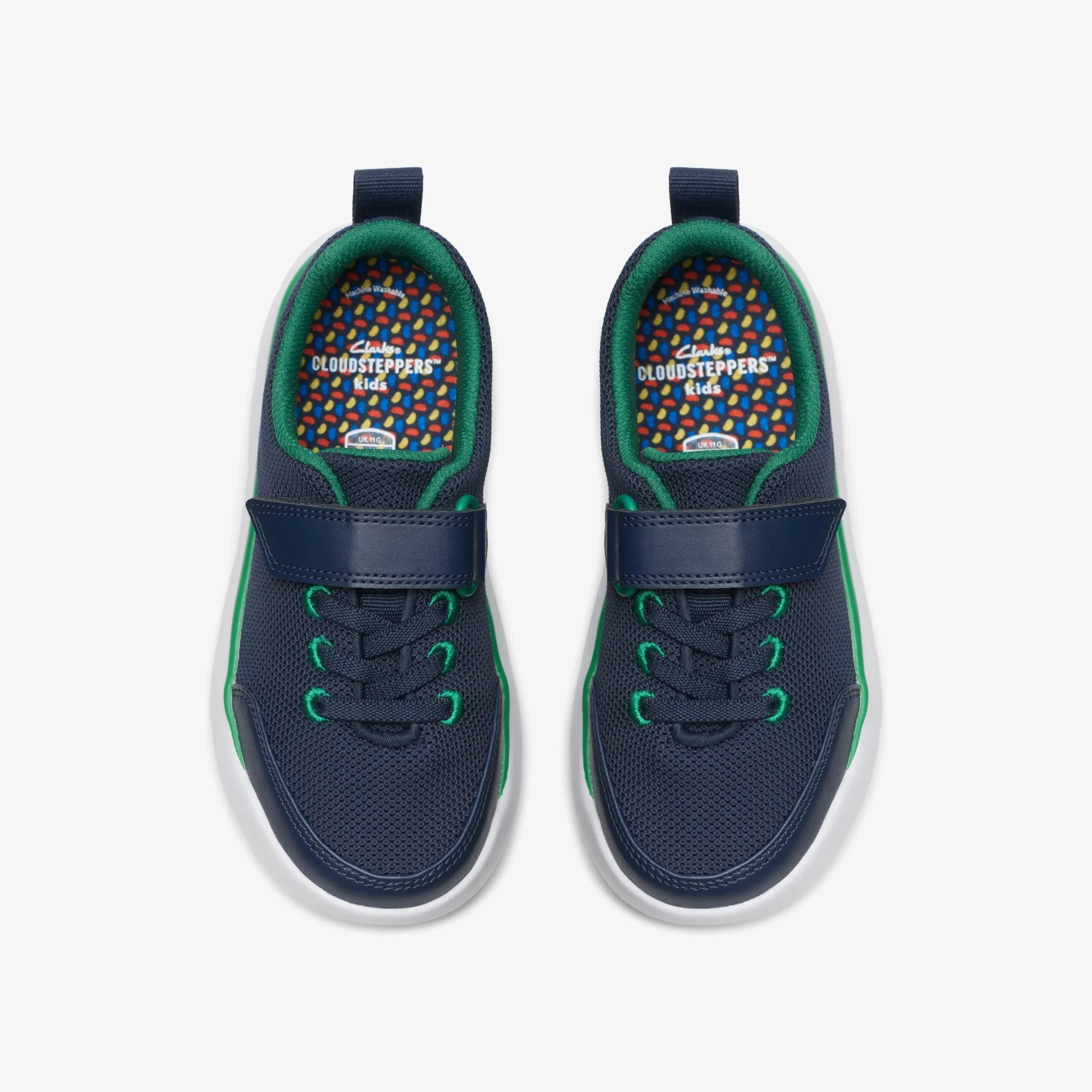 Hoop Run Kid Navy Synthetic