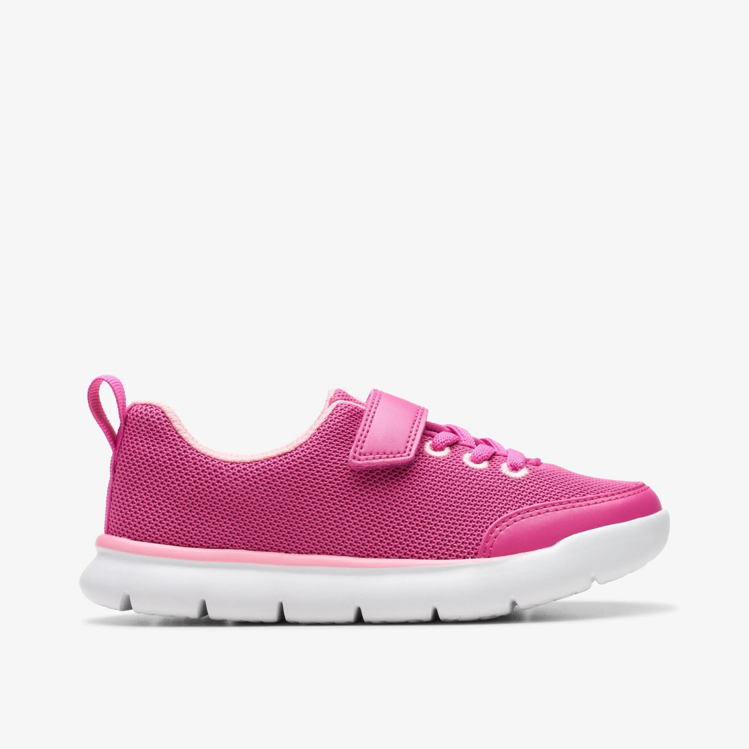Hoop Run Kid Pink Synthetic