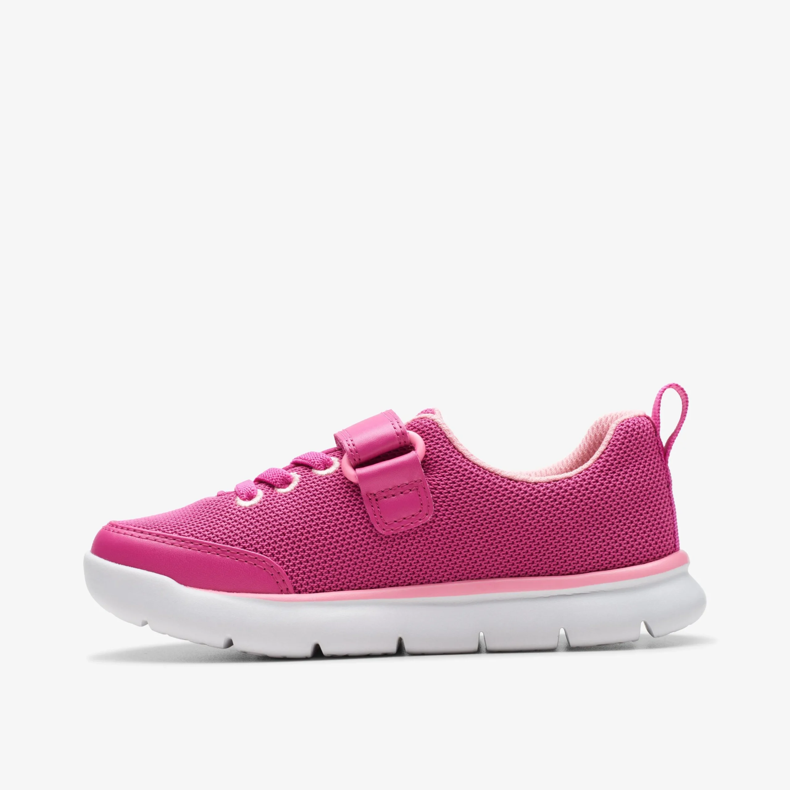 Hoop Run Kid Pink Synthetic