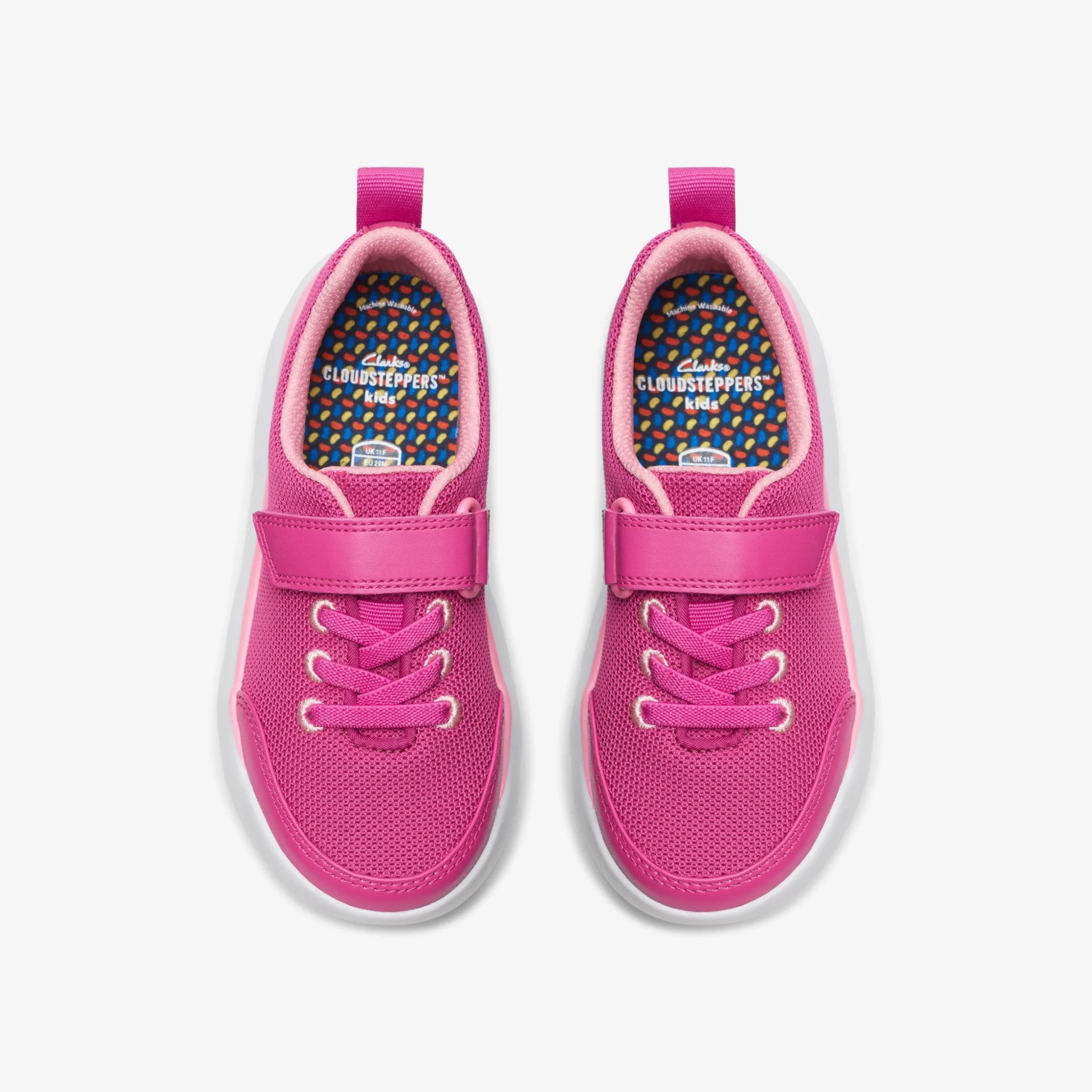 Hoop Run Kid Pink Synthetic