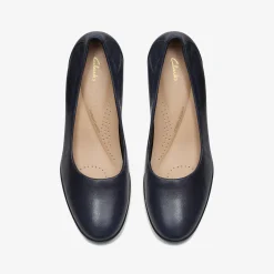 Loken Step Navy Leather