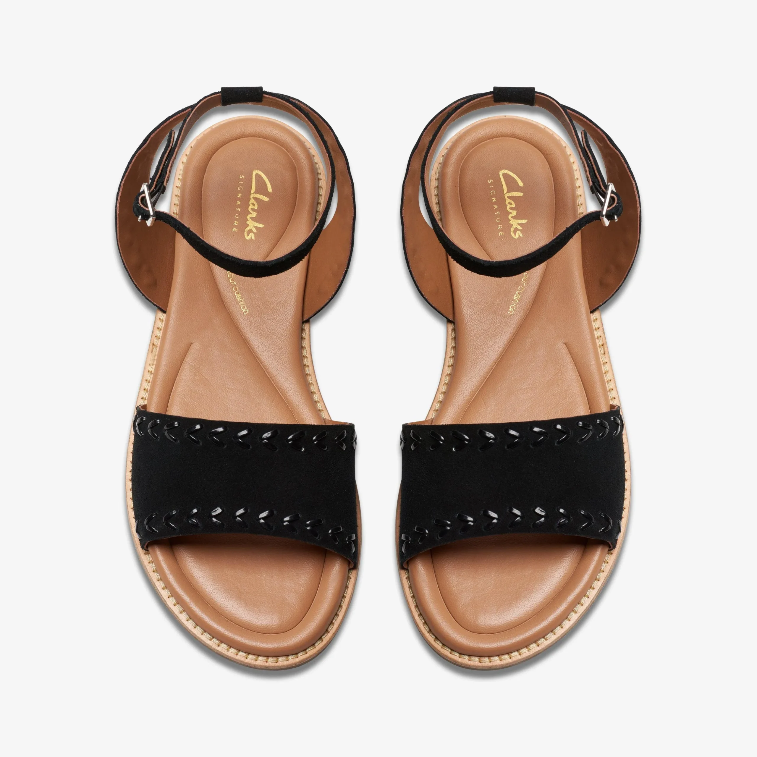 Maritime May Black Suede