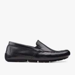 Markman Plain Black Leather