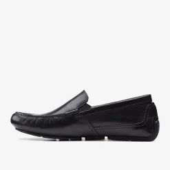 Markman Plain Black Leather