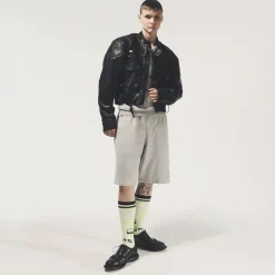 Martine Rose Mens Oxford 1 Black Leather