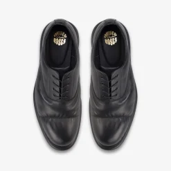 Martine Rose Mens Oxford 1 Black Leather