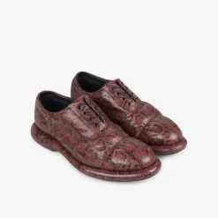 Martine Rose Mens Oxford 1 Brown Snake