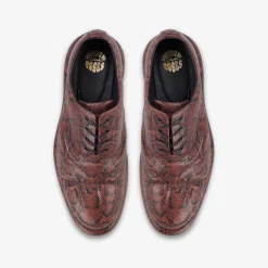 Martine Rose Mens Oxford 1 Brown Snake