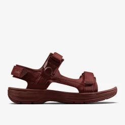 Martine Rose Mens Sandal 2 Oxblood Textile