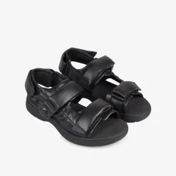 Martine Rose Mens Sandal 1 Black Leather