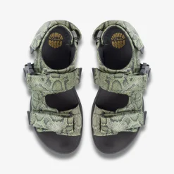 Martine Rose Mens Sandal 1 Green Snake