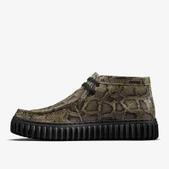 Martine Rose Torhill Hi Green Snake