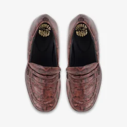 Martine Rose Womens Loafer 1 Brown Snake