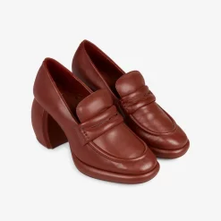 Martine Rose Womens Loafer 1 Oxblood Leather
