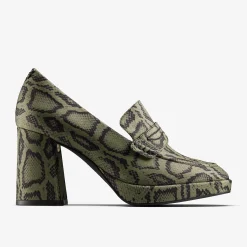 Martine Rose Womens Loafer 2 Green Textile