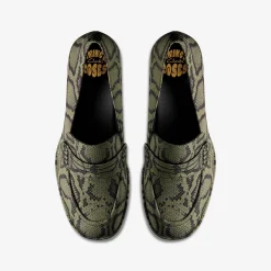 Martine Rose Womens Loafer 2 Green Textile