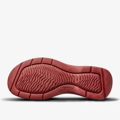 Martine Rose Womens Sandal 2 Oxblood Textile