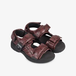 Martine Rose Womens Sandal 1 Brown Snake