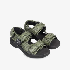 Martine Rose Womens Sandal 1 Green Snake
