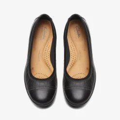 Meadow Opal Black Leather