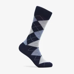 Mens Argyle Navy