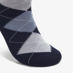 Mens Argyle Navy
