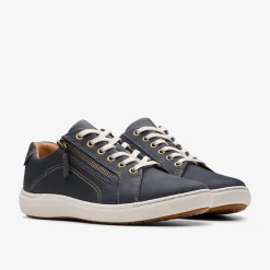 Nalle Lace Navy Nubuck