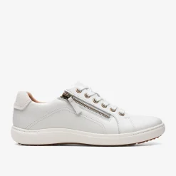 Nalle Lace White Leather