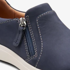 Nalle Lilac Navy Nubuck
