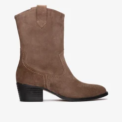 Octavia Up Taupe Suede