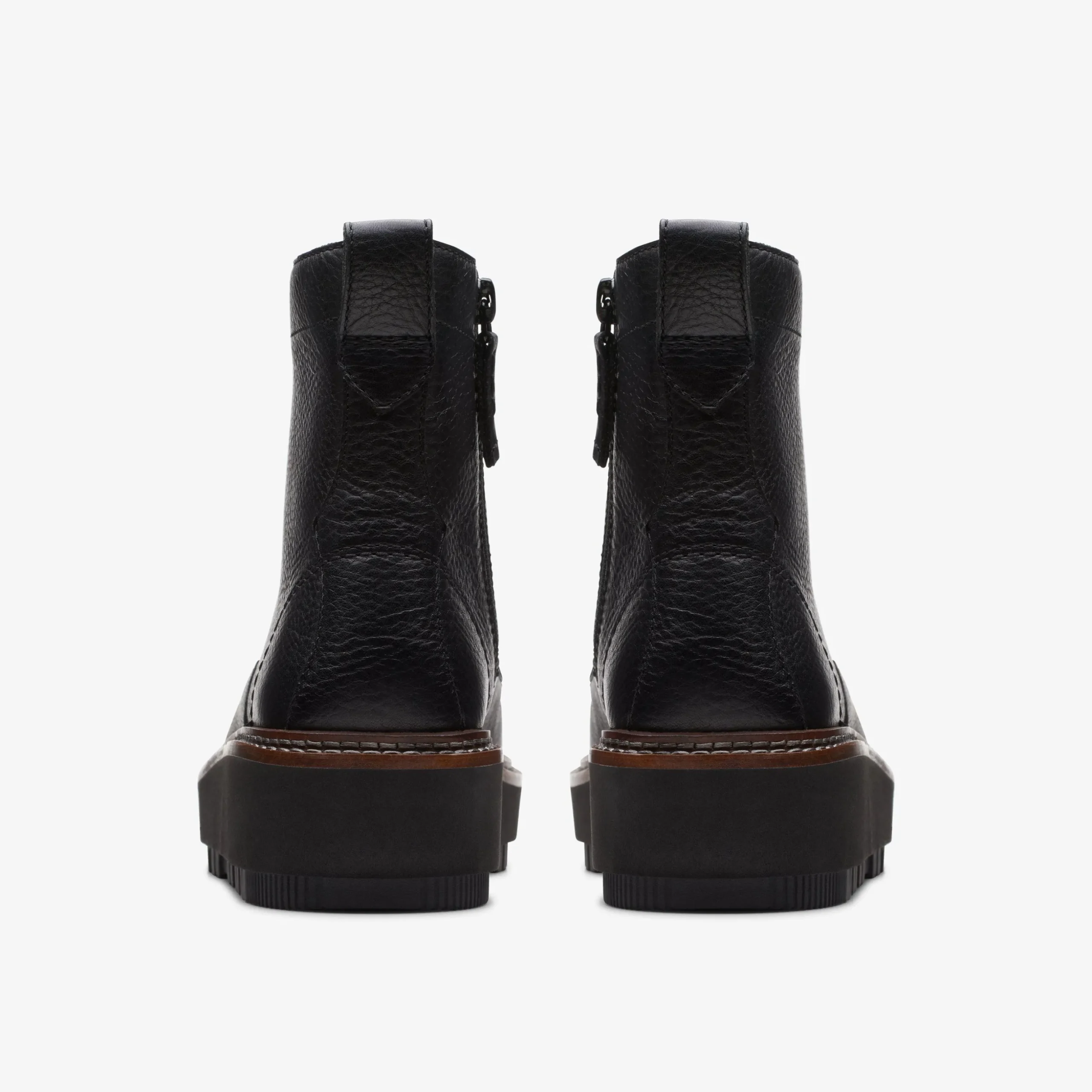 Orianna Lace Black Leather
