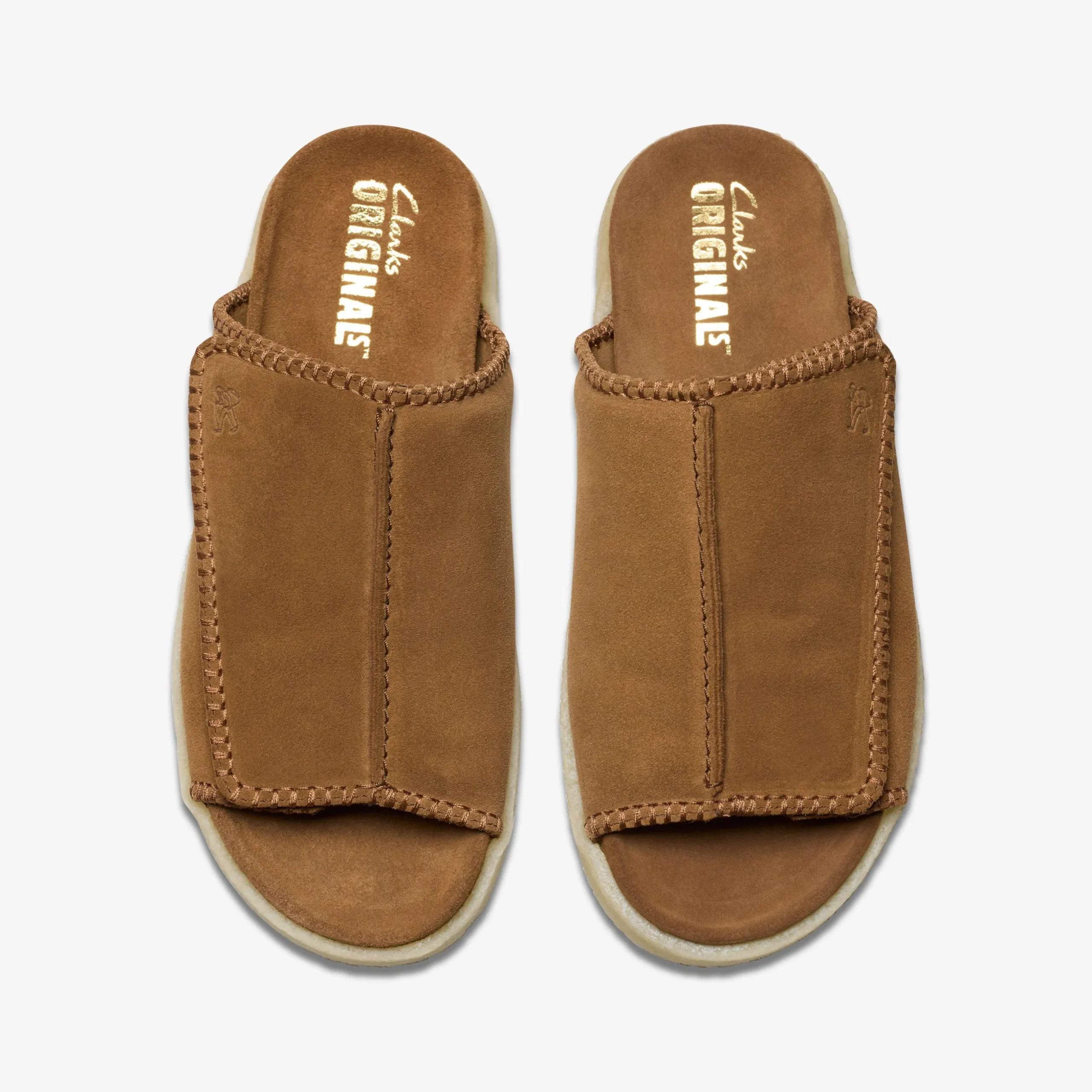 Overleigh Slide Cola Suede