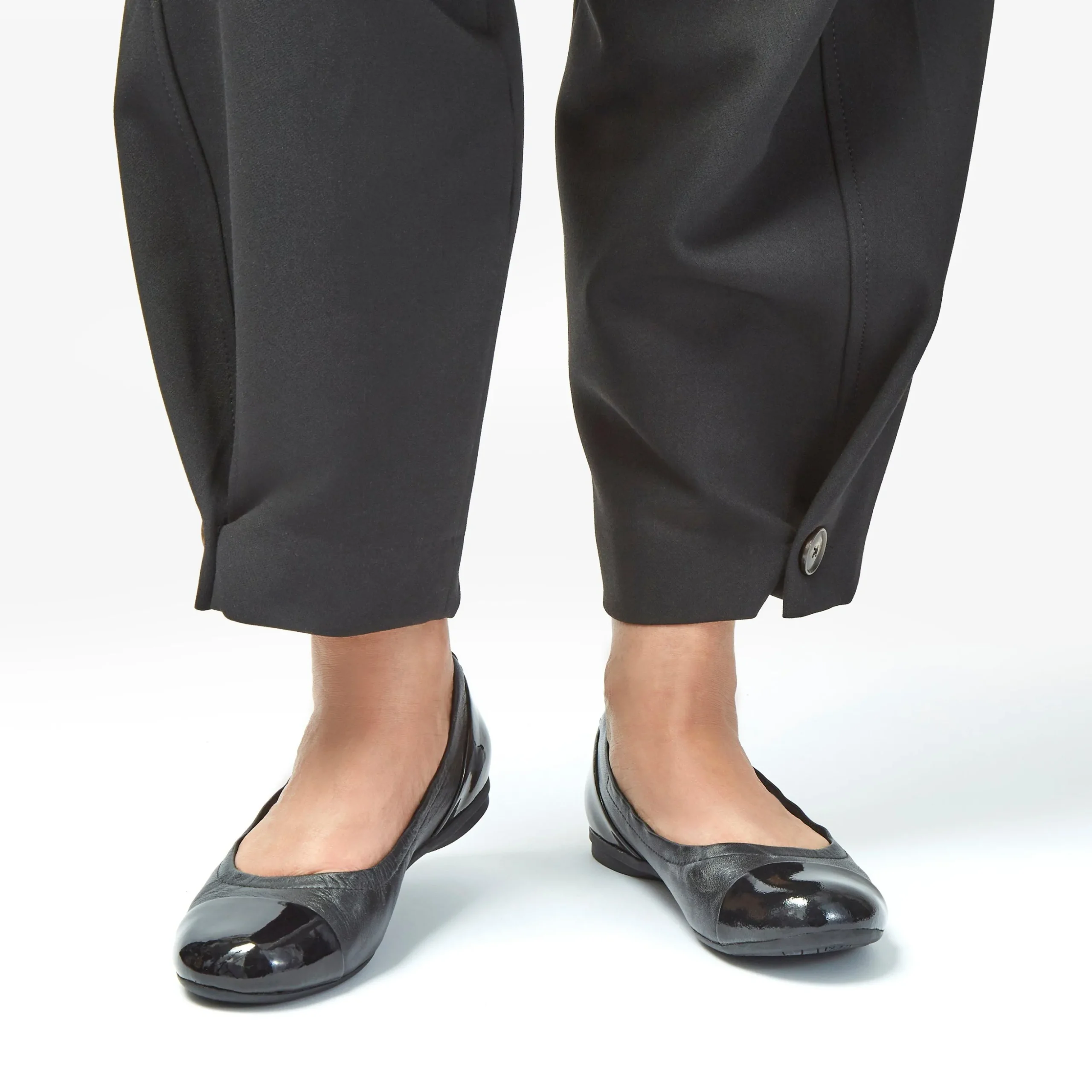 Rena Jazz Black Leather