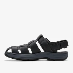 Saltway Cove Black Leather