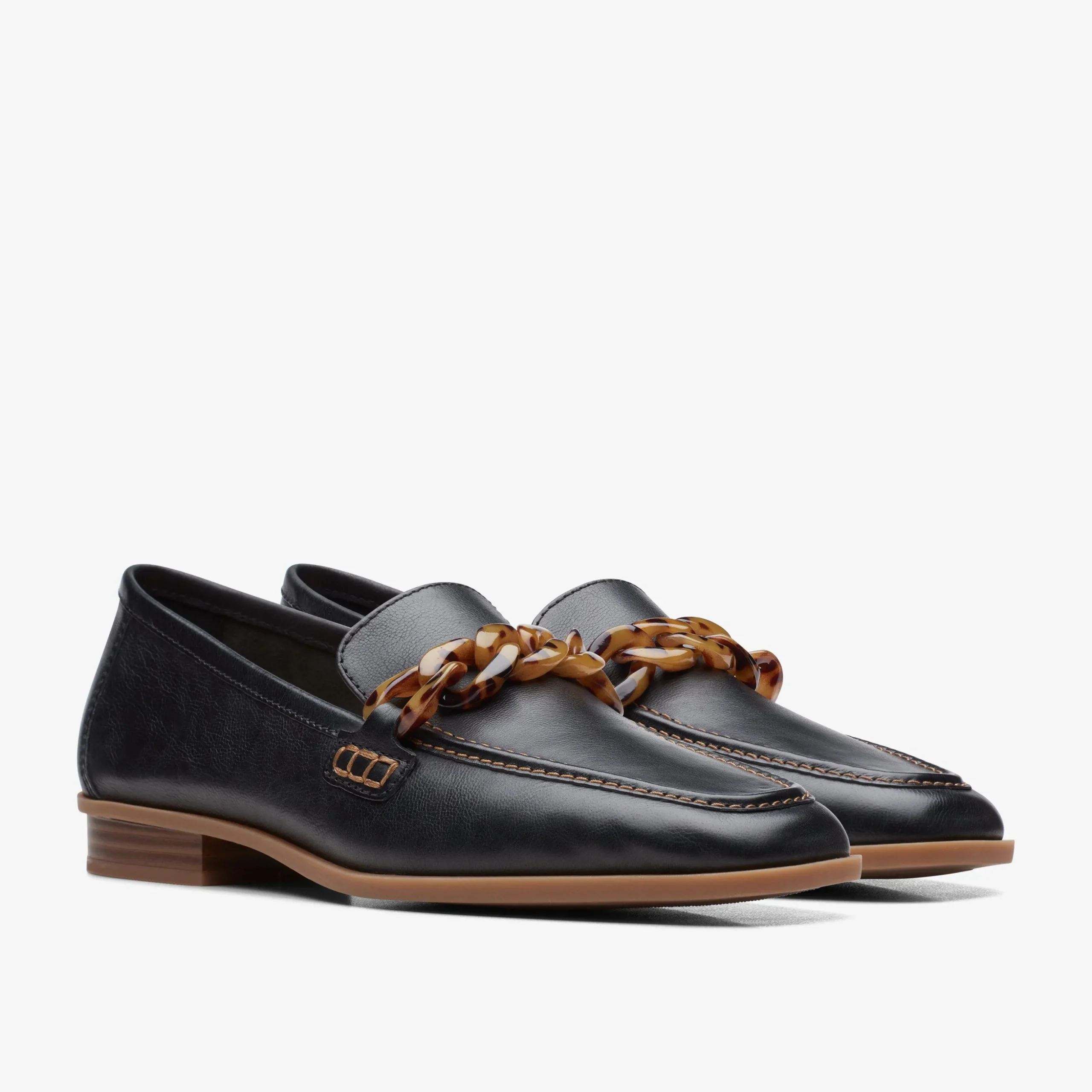 Sarafyna Iris Black Leather