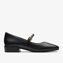 Seren 30 Buckle Black Leather
