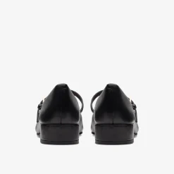 Seren 30 Buckle Black Leather