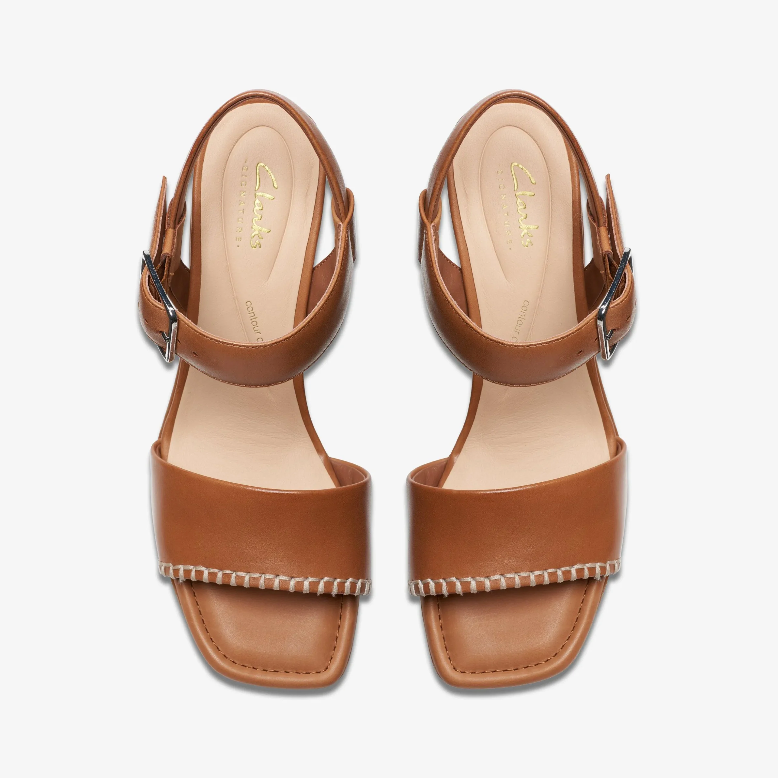 Siara 65 Buckle Tan Leather