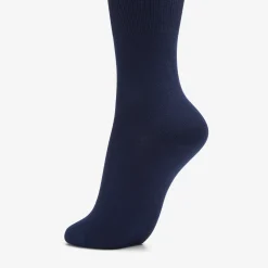 Solid Dress Crew Navy
