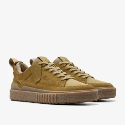 Somerset Lace Light Olive Suede