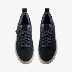 Somerset Lace Navy Suede