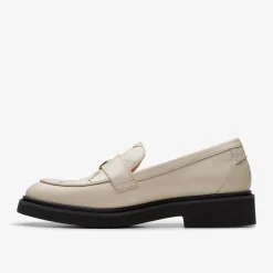 SPLEND PENNY Ivory Leather