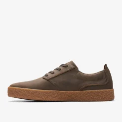 Streethill Lace Dark Olive Leather