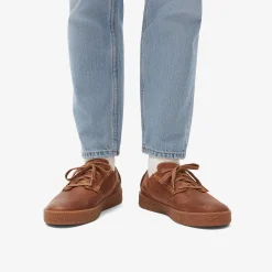 Streethill Lace Dark Tan Leather