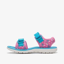 Surfing Tide Kid Hot Pink