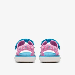 Surfing Tide Kid Hot Pink