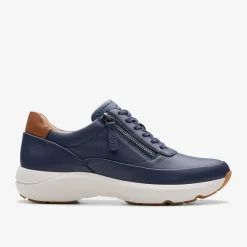 Tivoli Zip Navy Leather