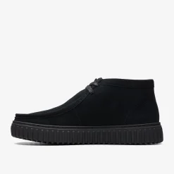 Torhill Hi Black Suede