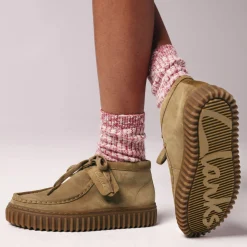 Torhill Hi Dark Sand Suede